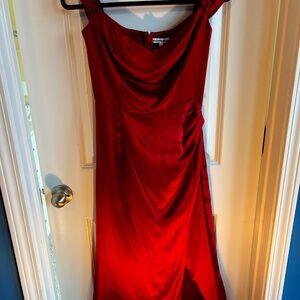 Red Reformation dress